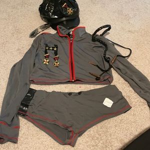 Used Frederick's of Hollywood. Military Halloween costume size medium